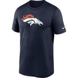 Nike Men's Denver Broncos Legend Logo Navy T-Shirt