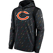 Nike Men's Chicago Bears Crucial Catch Anthracite Pullover Hoodie