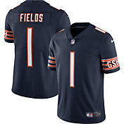Nike Men's Chicago Bears Justin Fields #1 Navy Limited Jersey