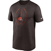 Nike Men's Cleveland Browns Legend Icon Brown Performance T-Shirt