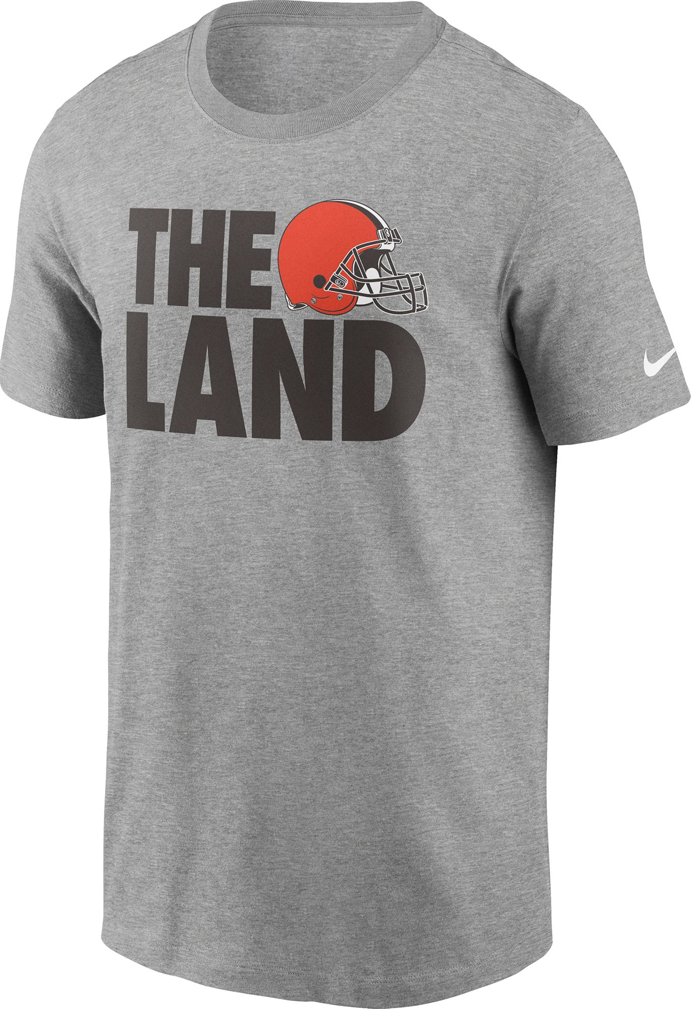 Men's Nike Orange Cleveland Browns Fan Gear Legend Wordmark Performance  T-Shirt