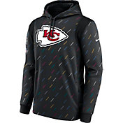 Nike Men's Kansas City Chiefs Crucial Catch Anthracite Pullover Hoodie