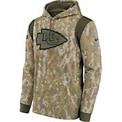 Nike Men's Kansas City Chiefs Salute to Service Camouflage Hoodie