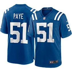 Nike Men's Indianapolis Colts Kwity Paye #51 Blue Game Jersey