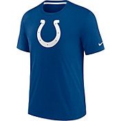 Nike Men's Indianapolis Colts Historic Tri-Blend Blue T-Shirt