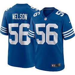 Nike Men's Indianapolis Colts Quenton Nelson #56 Alternate Blue Game Jersey