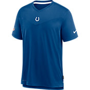 Nike Men's Indianapolis Colts Sideline Coaches Blue T-Shirt