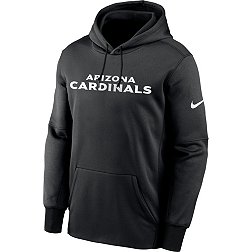 Nike Men's Arizona Cardinals Wordmark Therma-FIT Black Hoodie