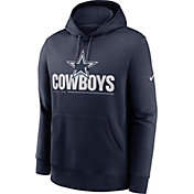 Nike Men's Dallas Cowboys Logo Club Navy Hoodie