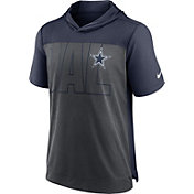 Nike Men's Dallas Cowboys Sideline Dri-FIT Hoodie Navy T-Shirt