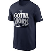 Nike Men's Dallas Cowboys Gotta Work Essential Navy T-Shirt