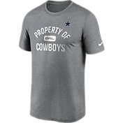 Nike Men's Dallas Cowboys Legend 'Property Of' Grey T-Shirt