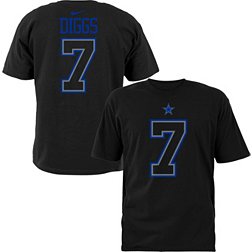 Nike Men's Dallas Cowboys Trevon Diggs #7 Logo Black T-Shirt
