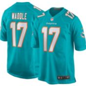 Nike Men's Miami Dolphins Tyreek Hill #10 Aqua Game Jersey