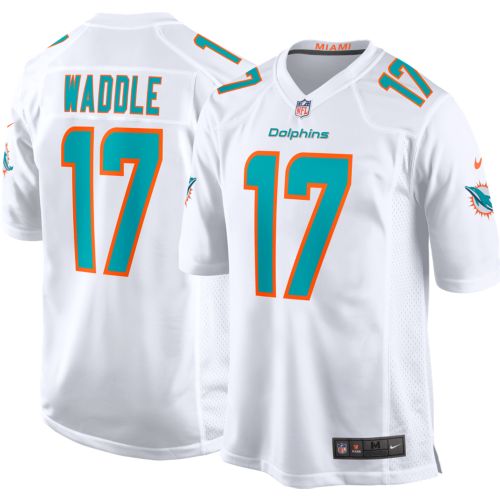 [最終価格] 新品Waddle #17 マイアミドルフィンズ　ジャージ NFL Nike Men's Miami Dolphins Jaylen Waddle #17 Aqua Game Jersey