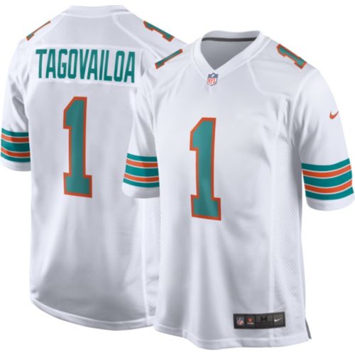 Nike Men's Miami Dolphins Jaylen Waddle #17 White Game