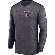 Nike Men's Atlanta Falcons Sideline Legend Velocity Black Long Sleeve T-Shirt