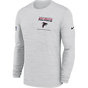Nike Men's Atlanta Falcons Sideline Legend Velocity White Long Sleeve T-Shirt