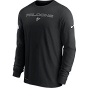 Nike Men's Atlanta Falcons Sideline Team Issue Black Long Sleeve T-Shirt