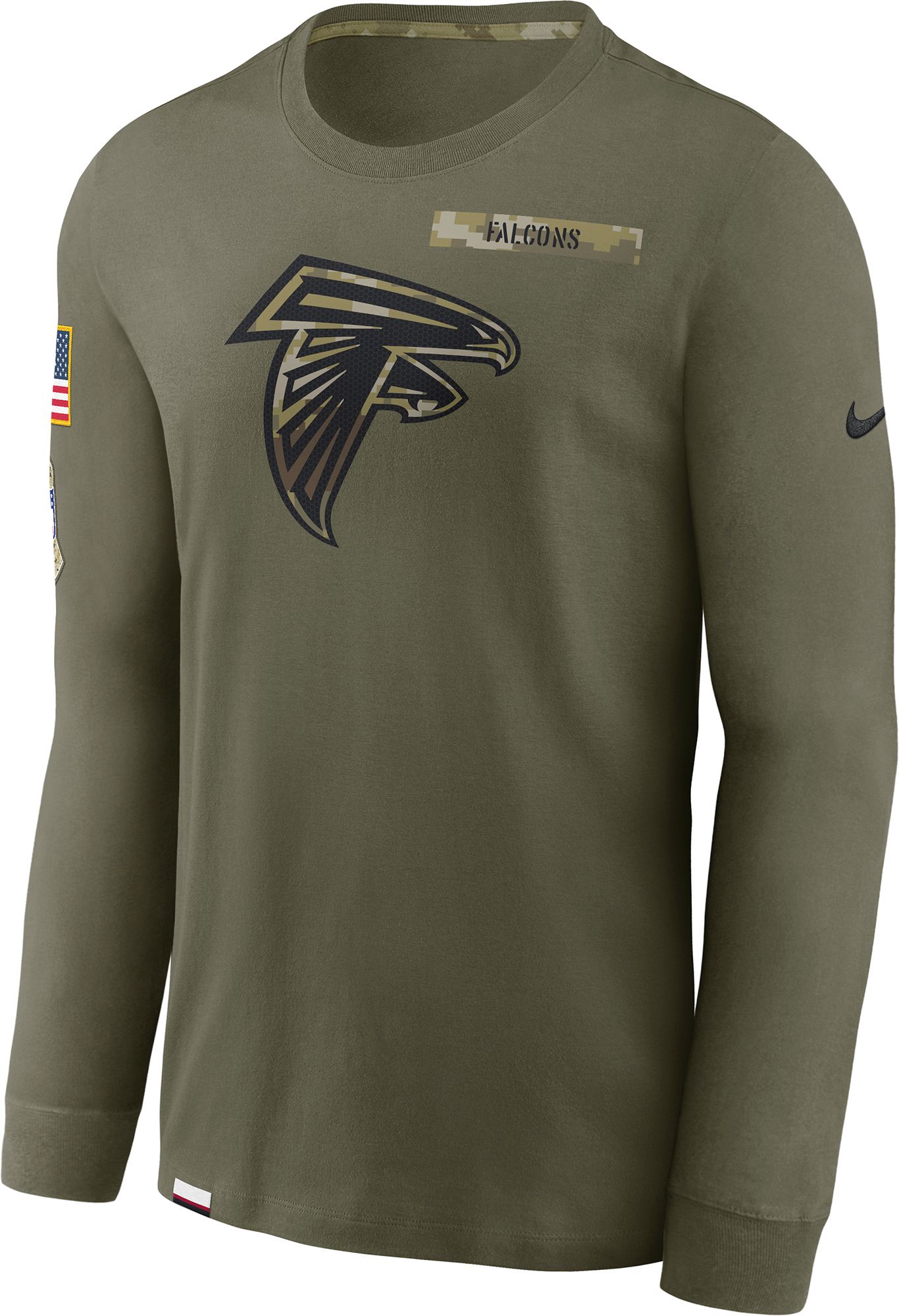 Dick's Sporting Goods Nike Men's Dallas Cowboys Salute to Service Olive  Therma-FIT Hoodie