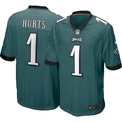 Gonna have to order me another Hurts jersey! Recently picked up an  authentic on field Vick jersey too with kiss cut stitching. Smith jersey is  on the list too! As always, GO