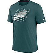 Nike Men's Philadelphia Eagles Historic Tri-Blend Teal T-Shirt