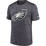 Nike Men's Philadelphia Eagles Black Legend Velocity Sideline T-Shirt