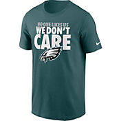 Nike Men's Philadelphia Eagles We Don't Care Teal T-Shirt