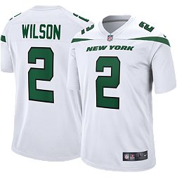 Nike Men's New York Jets Zach Wilson #2 White Game Jersey