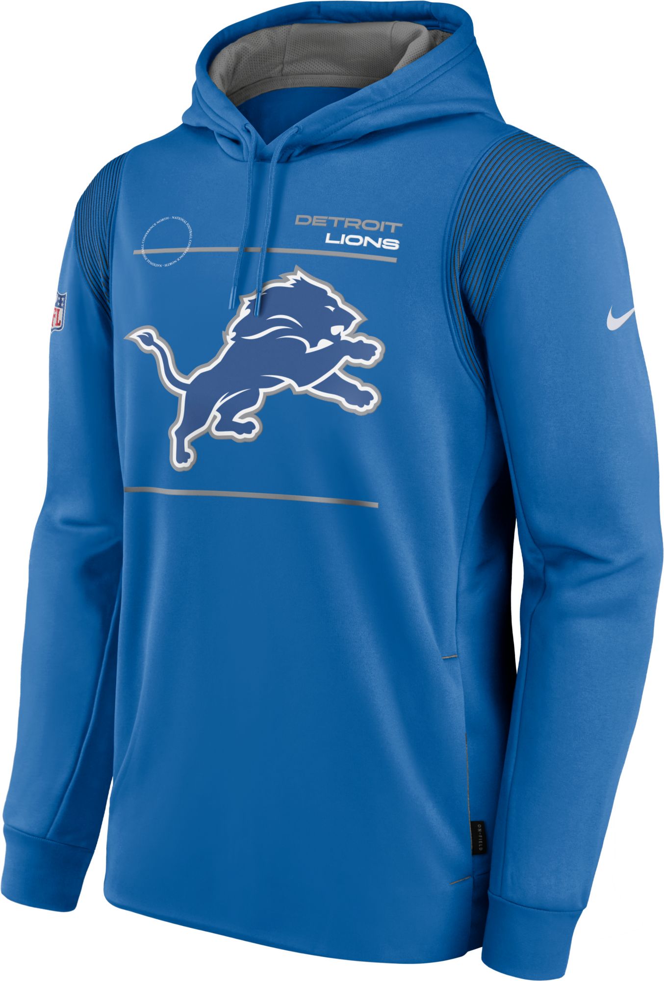 Nike Men's Detroit Lions Dri-Fit Cotton Facility T-shirt - Macy's