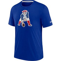 Nike Men's New England Patriots Historic Tri-Blend Royal T-Shirt