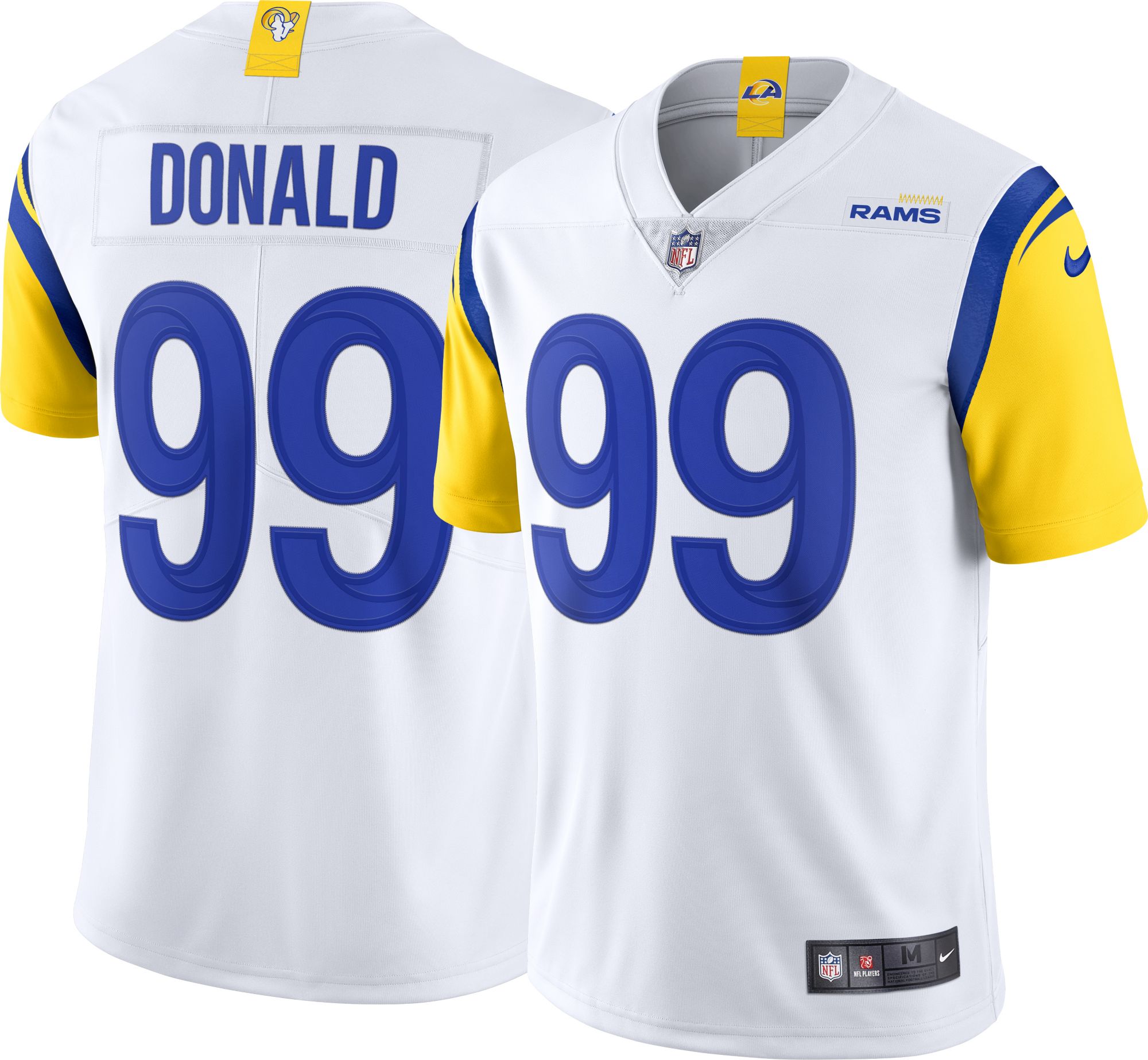 Nike Los Angeles Rams Aaron Donald #99 NFL On Field Jersey Men’s Size XL -  NWT