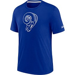 Nike Men's Los Angeles Rams Historic Tri-Blend Royal T-Shirt