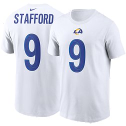 Nike Men's Los Angeles Rams Matthew Stafford #9 White T-Shirt