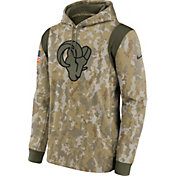 Nike Men's Los Angeles Rams Salute to Service Camouflage Hoodie
