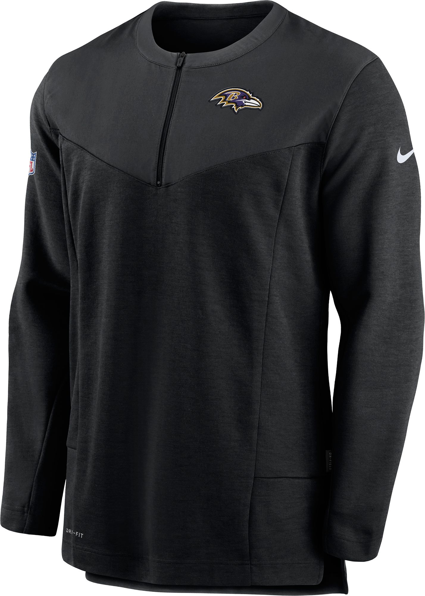 Youth Nike Black Baltimore Ravens 2020 Salute to Service Pullover  Performance Hoodie