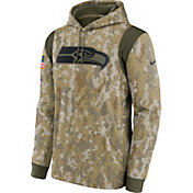 Nike Men's Seattle Seahawks Salute to Service Camouflage Hoodie