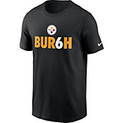 Nike Men's Pittsburgh Steelers Bur6h Black T-Shirt