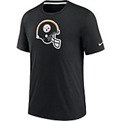 Nike Men's Pittsburgh Steelers Historic Tri-Blend Black T-Shirt