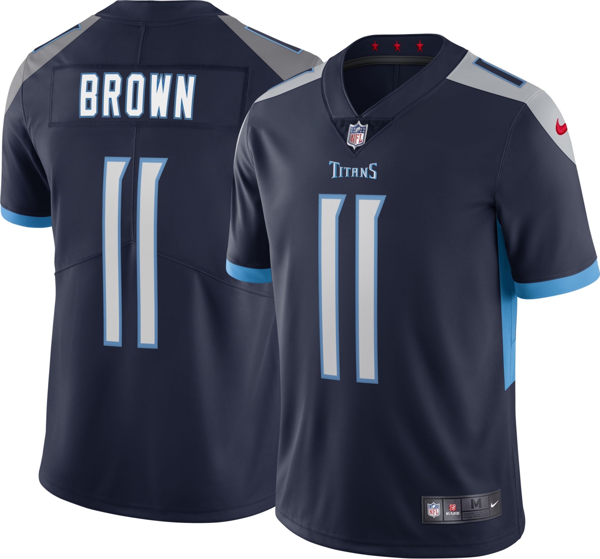 Nike / Men's Tennessee Titans A.J. Brown #11 Navy Limited Jersey