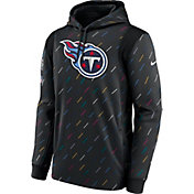 Nike Men's Tennessee Titans Crucial Catch Anthracite Pullover Hoodie