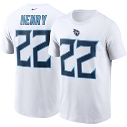 Nike Men's Tennessee Titans Derrick Henry #22 White T-Shirt