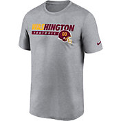 Nike Men's Washington Football Team Club Wordmark Legend Grey T-Shirt