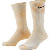 Nike Everyday Plus Cushioned Tie-Dye Crew Socks - 2 Pack