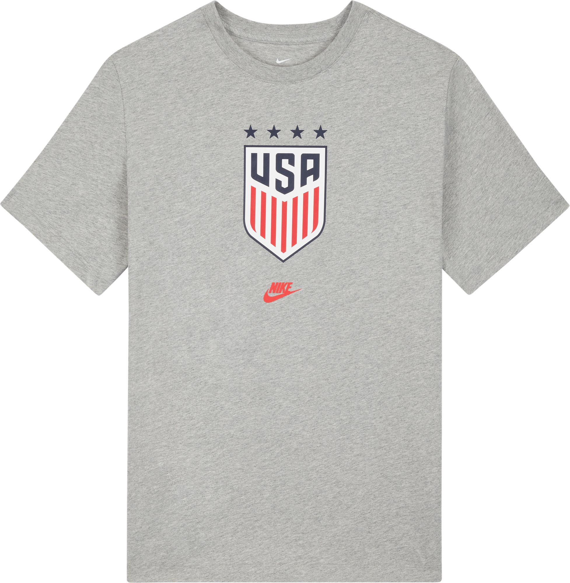 Team usa nike soccer hotsell crest t-shirt - white