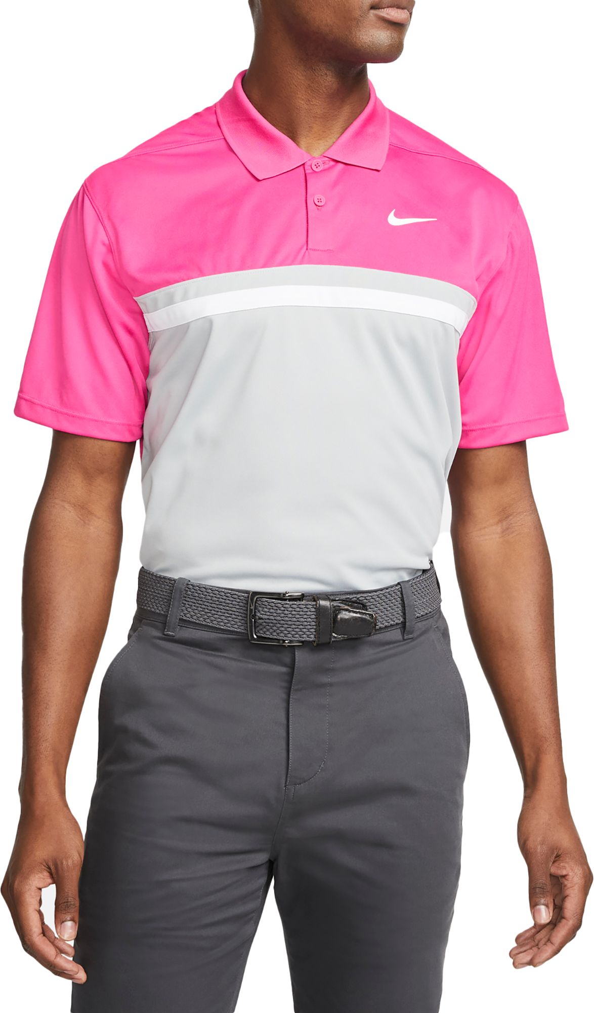 Nike / Men's Dri-FIT Victory Colorblock 2022 Golf Polo