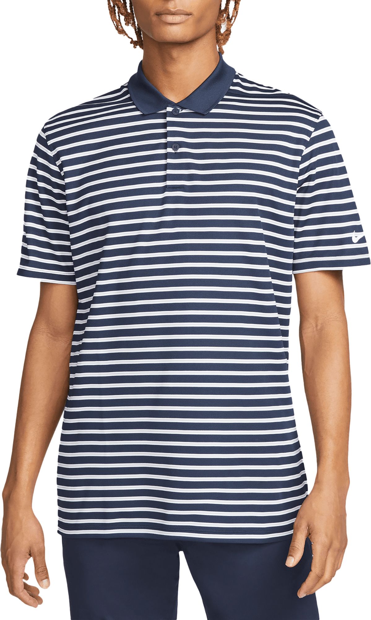 Nike Men's Dri-FIT Victory Striped Golf Polo