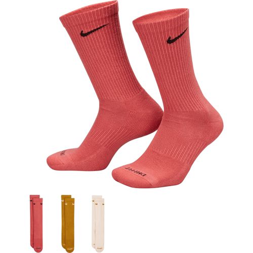 【Nike】Nike Everyday Plus Cushioned Crew Socks (2 Pairs) Nike Everyday Plus Cushioned Crew Socks 2-Pack Dip-Dye