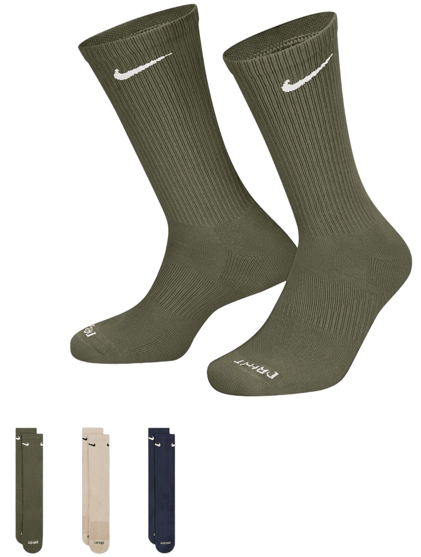 Nike Dri-FIT Everyday Plus Cushion Crew Socks - 3 Pack