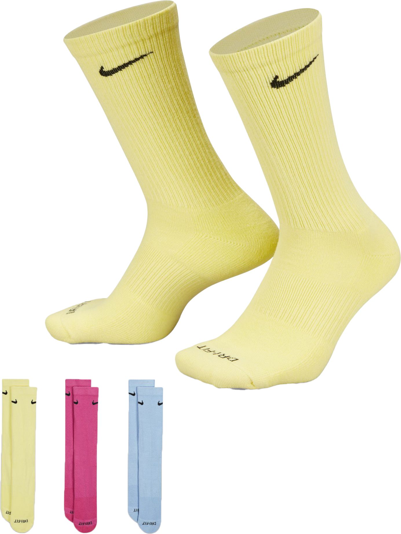 Nike Dri-FIT Everyday Plus Cushion Crew Socks - 3 Pack